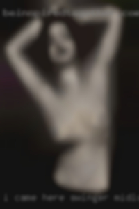 I came here swinger Midland to meet my man.